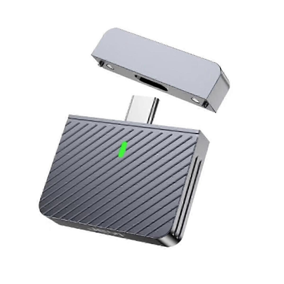 Enclosure SSD NVMe portatile in alluminio con supporto PCIe USB 3.2 e velocità di trasferimento fino a 10 Gbps