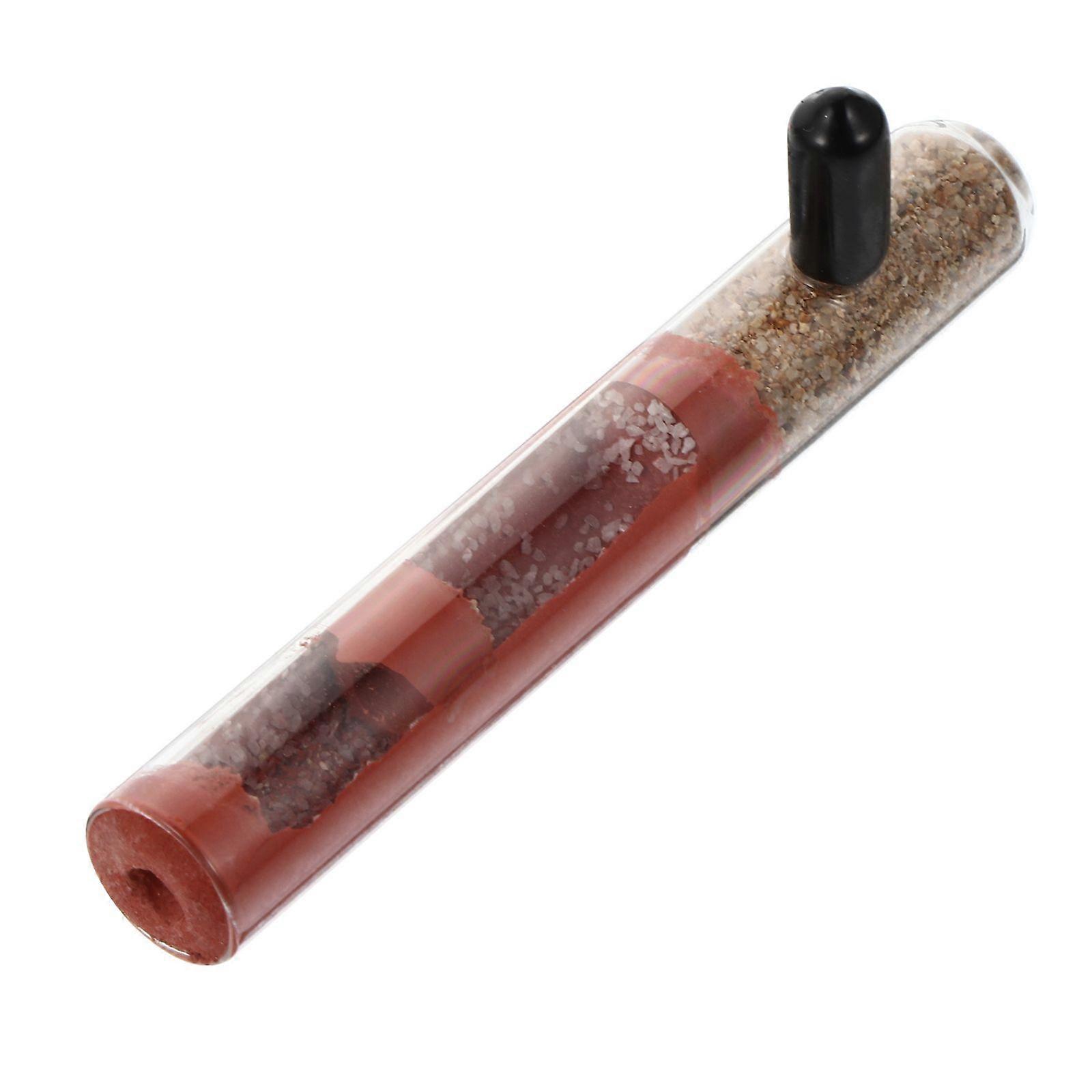 أنبوب زجاجي عش النمل الأليف تربية أنبوب النمل مستلزمات تغذية أداة تنسيق الحدائق