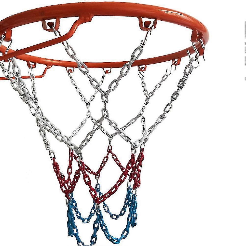Basketball net, made of synthetic steel, weather and wear resistant, easy to install