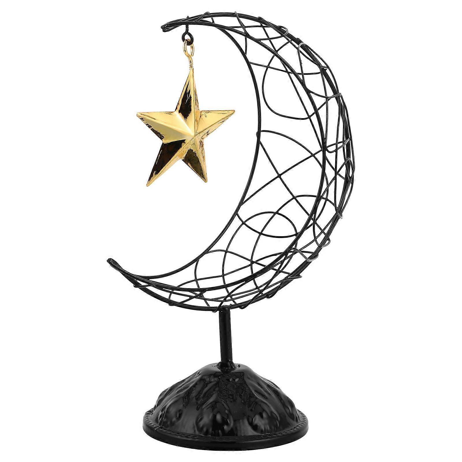 Elegant Moon Decoration for Eid Mubarak Celebration