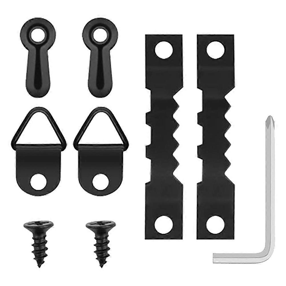 1 Set Durable Picture Hangers with Assorted Frame Hooks and Parts