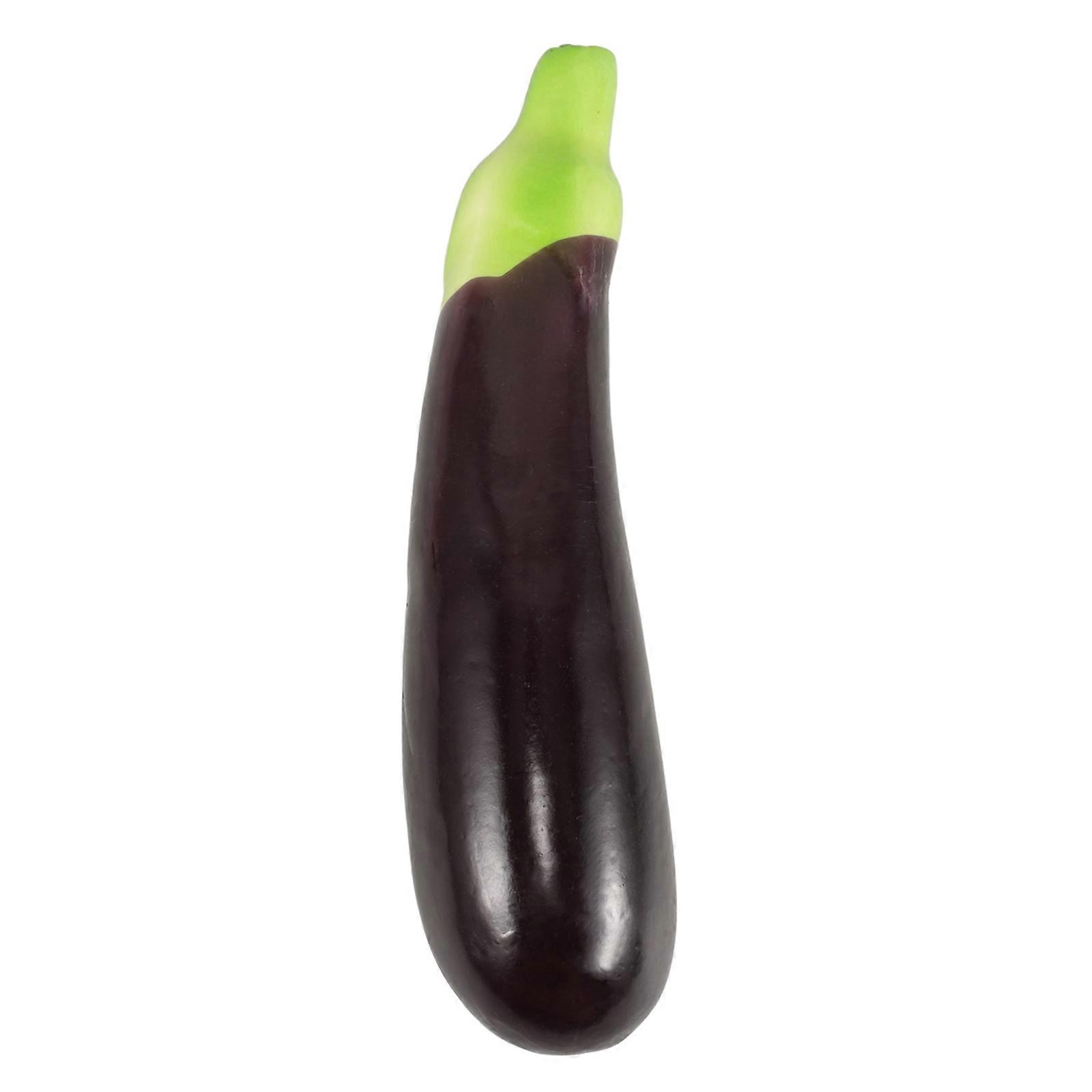 Purple Plastic Car Antenna Topper with Playful Cartoon Eggplant Design for Decoration Weatherproof