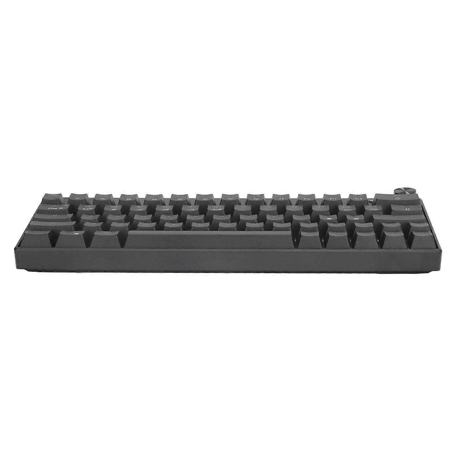 3 Modes Wireless Mechanical Keyboard 64 Keys RGB Brown Switch