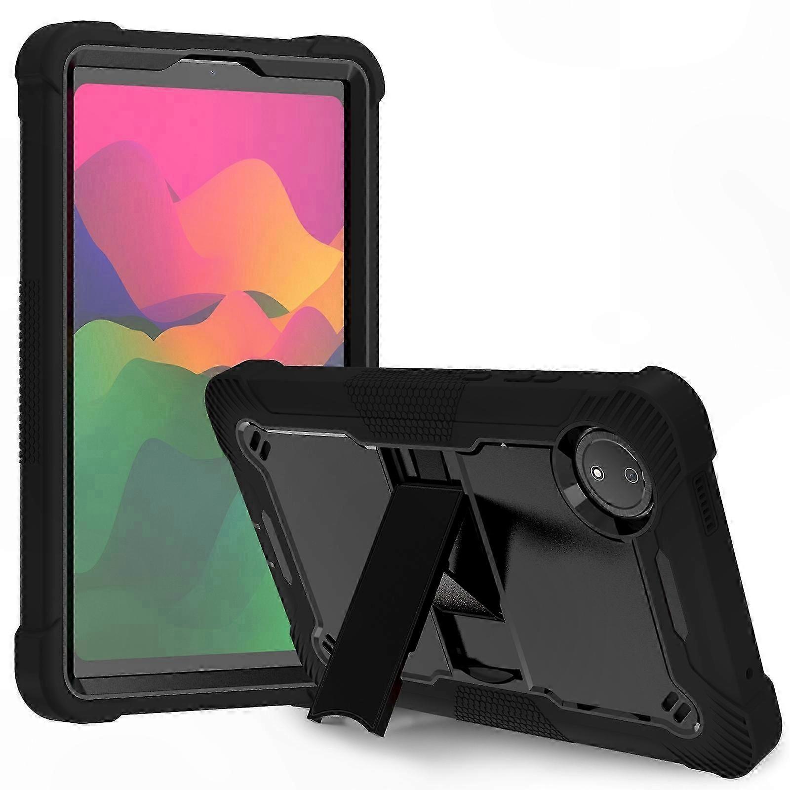 Durable Silicone Hybrid PC Case with Integrated Holder for Tablets