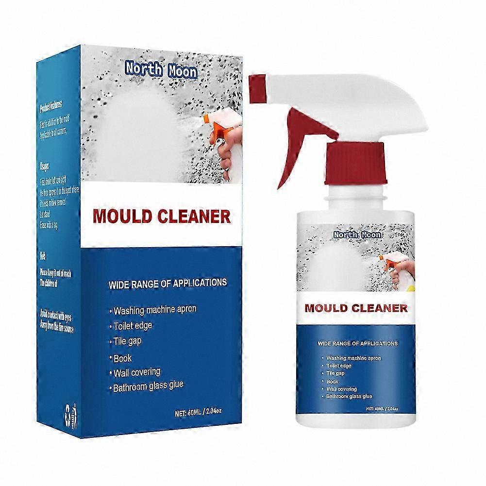 Multi-Purpose Household Cleaner for Furniture, Floors, Walls, and Tiles - 60ml Mold and Stain Remover Spray for Bathroom and Kitchen Use