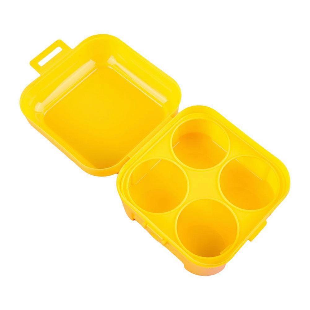 Egg carton 4 Compartments Egg Organizer Colorful Egg Storage Box