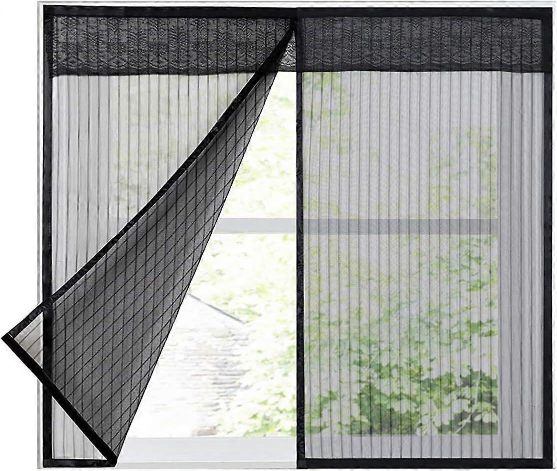 Mosquito Net for Window, Magnetic Window Screen, Anti-Insect Mosquito Net with