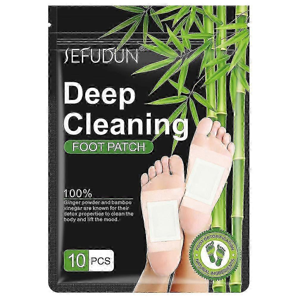 Foot Detox Patches Pads Toxines Deep Cleansing Herbal Organic Slimming