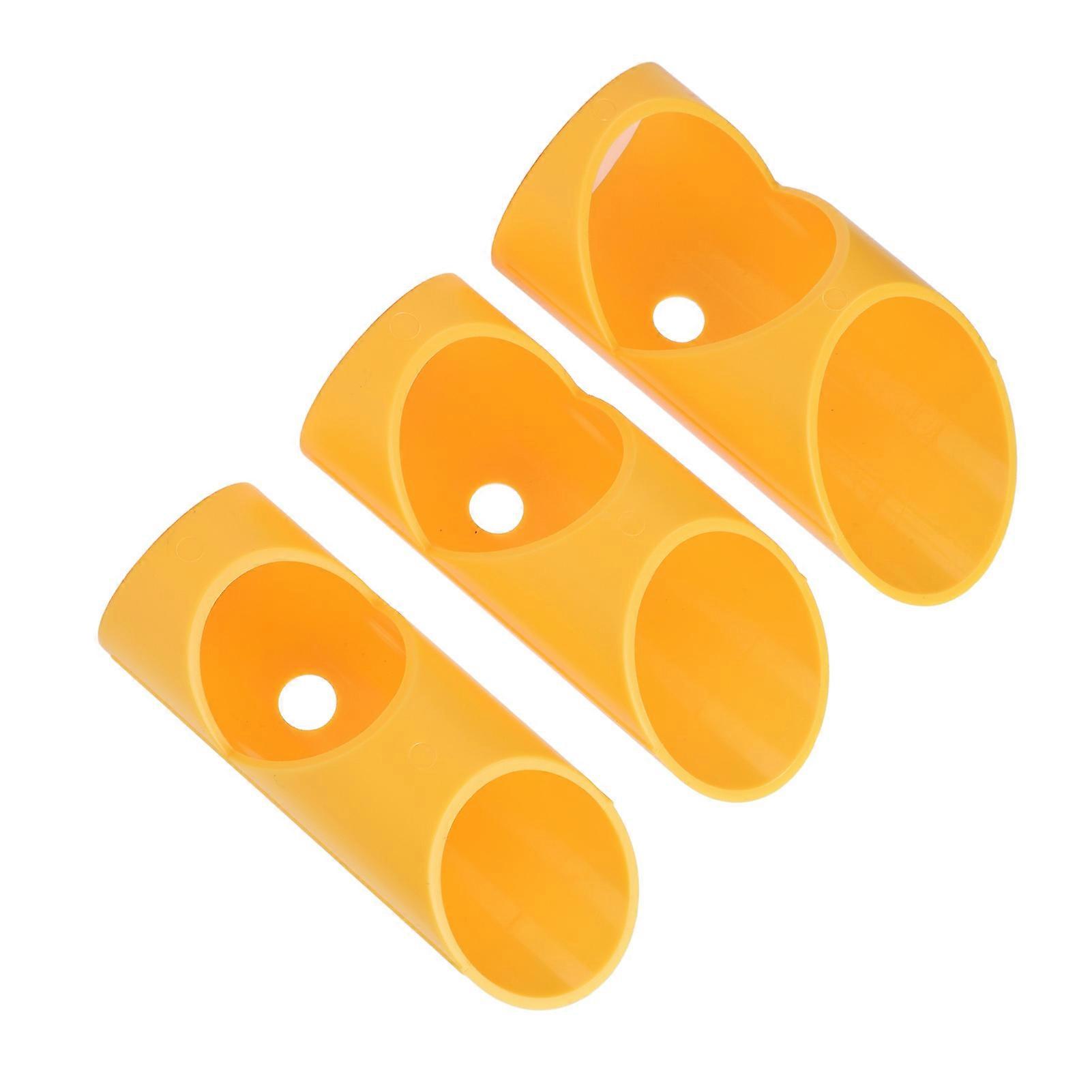 3 Pcs Foam Pipe Cutter Tool Set ABS Insulation Guide Yellow
