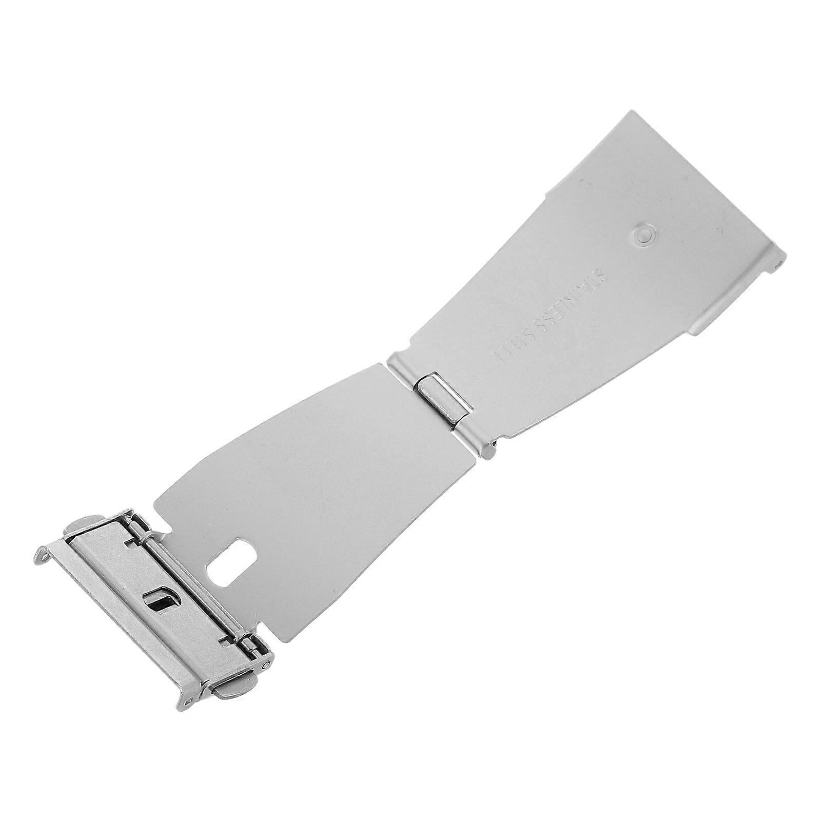 Stainless Steel Watch Clasp Butterfly Folding Clasp with Double Push Button