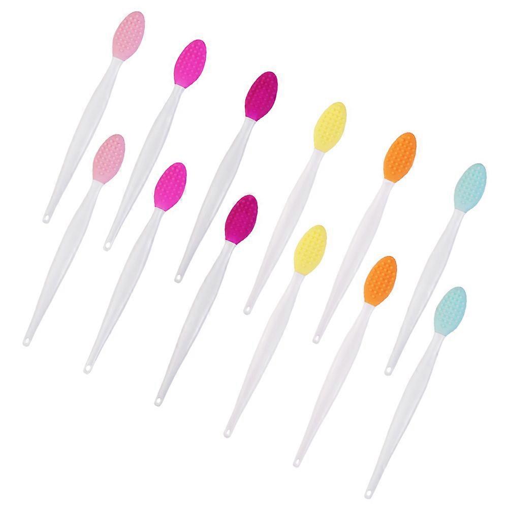 Blackhead Brush Silicone Nose Brush for Washing 30Pcs Mixed Colors