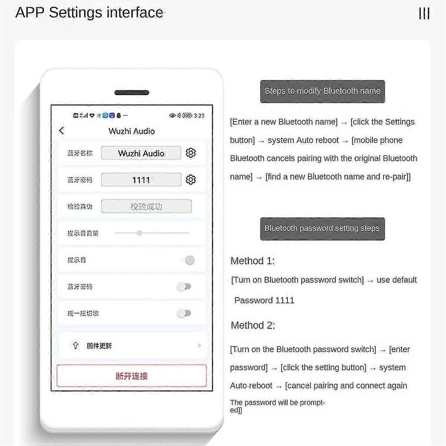 -LT23 Bluetooth Audio Amplifier Board with DC Cable