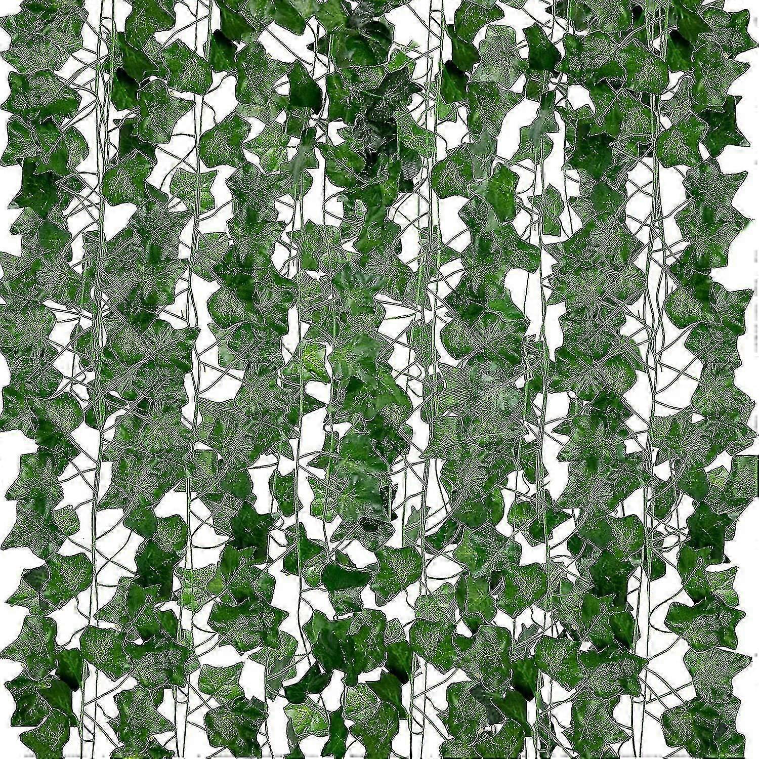12 Pieces Artificial Ivy Plant Garland Vine Outdoor Decor For Decoration Room