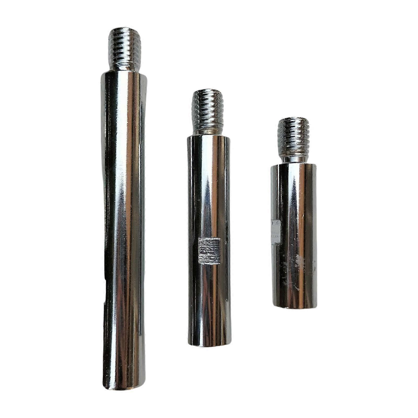 3Pcs Angle Grind Extension Connecting Rods Set Rotary Extension Shaft Set