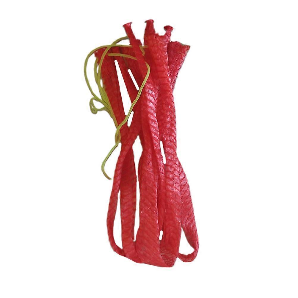 Watermelon Mesh Storage Bag for Storage Use 100Pcs Portable Red Net