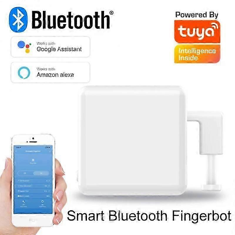 Tuya Smart Fingerbot Plus, Wireless Bluetooth Switch Pusher for Automated Button Control