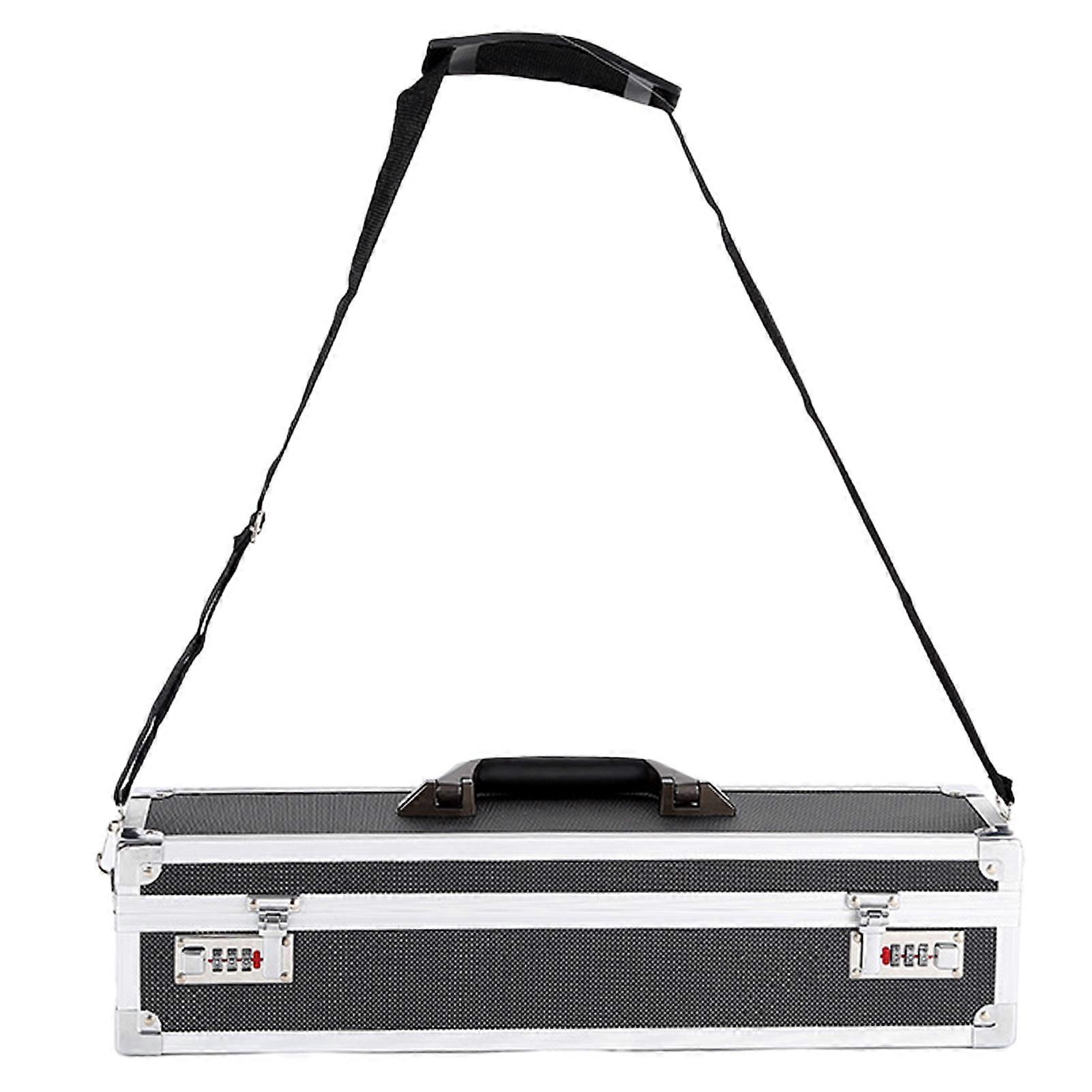 Lockable Knife Storage Box Aluminum With With Lock Secure Box Lock Storage Combination Bag Tool Storage Password