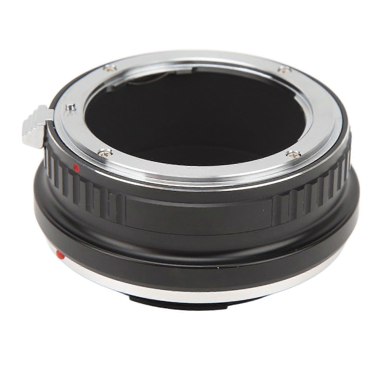 Camera Lens Converter Ring Aluminium Alloy Manual Control Easy Installation Lens Adapter for F Mount Lens for RF Mount Camera