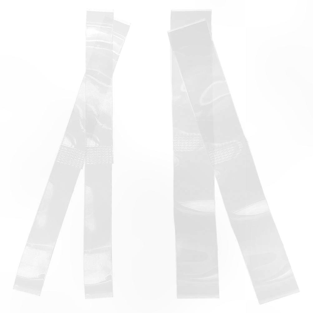 Transparent TPU Shoe Strap Replacement for Women High Heels - 2 Pairs Accessory Fixing Solution