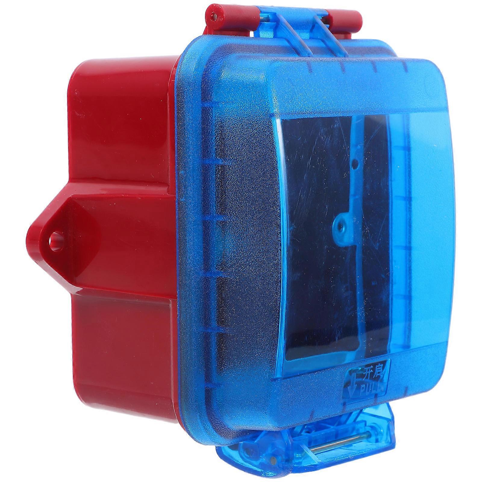 Manual Fire Button Guard Waterproof Cover for 5Pcs Emergency Stop Buttons