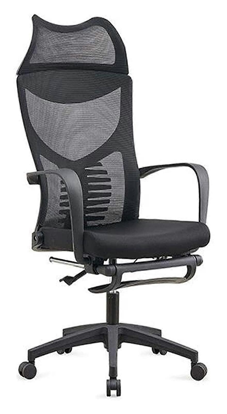 Office Chair Ergonomic HeightAdjustable Swivel Desk Chair Back Gray Computer Chair