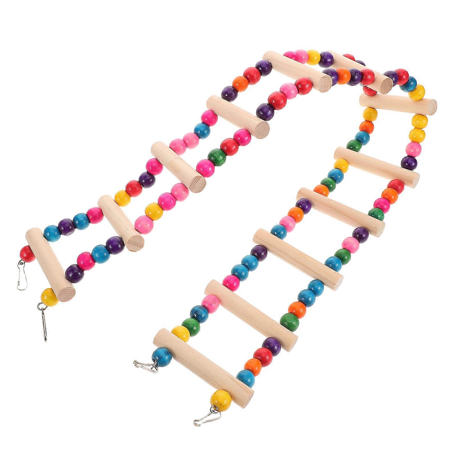 Parrot Climbing Ladder Bird Toy for Chewing and Climbing 2Pcs