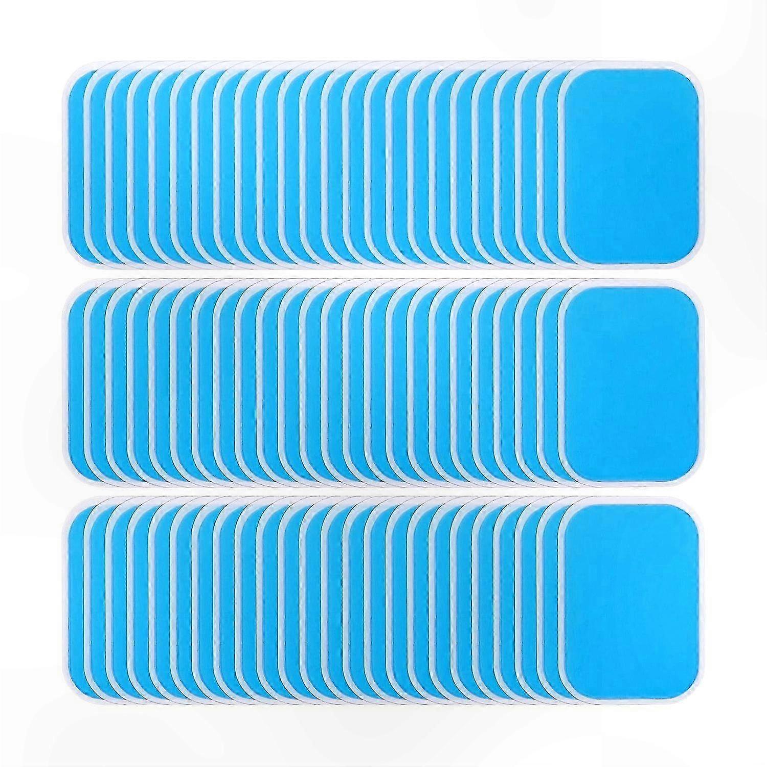 48-Pack Absorbent Gel Electrode Pads for Abdominal Use