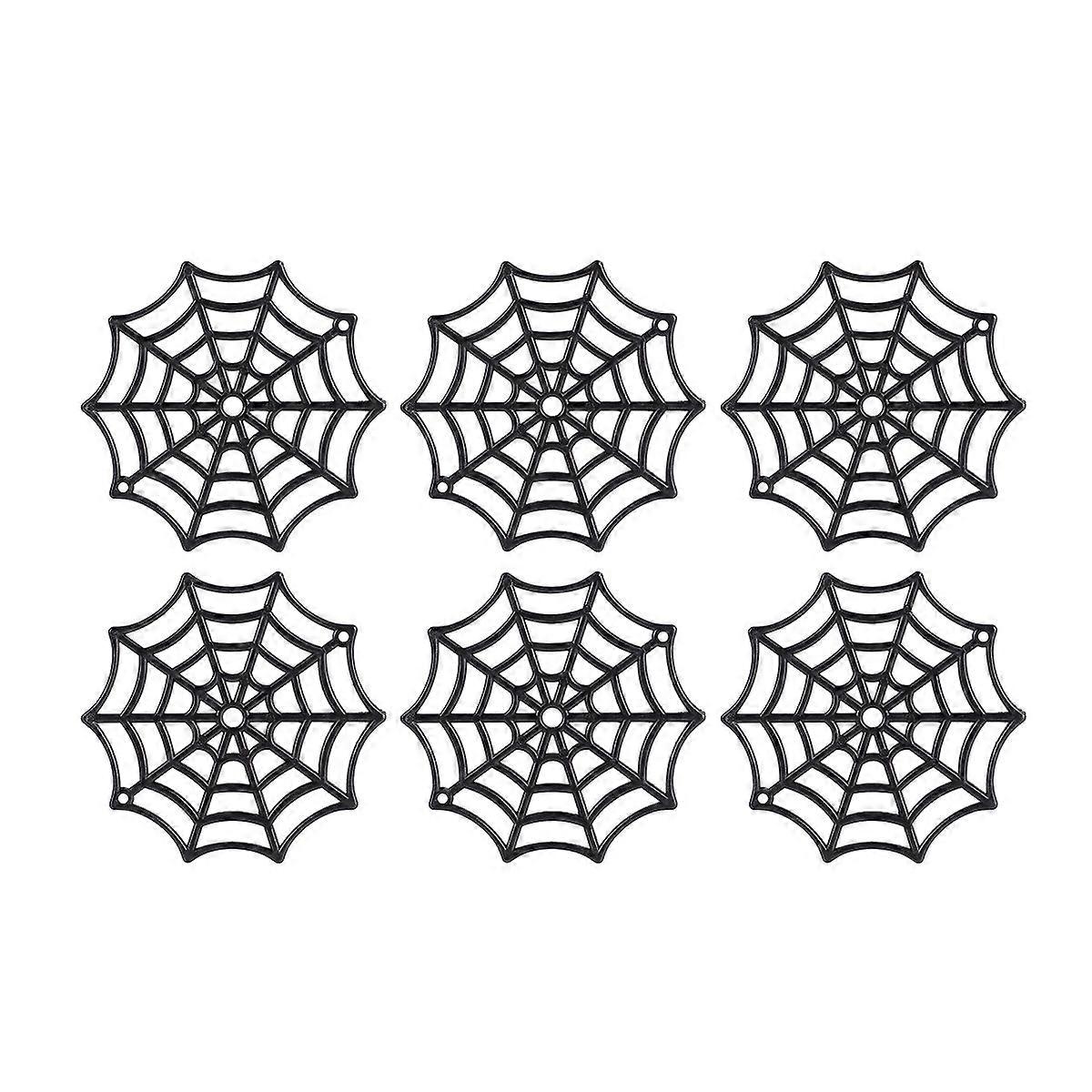 Halloween Spider Web Black 50Pack For Party Organizers And Enthusiasts In Plastic Material