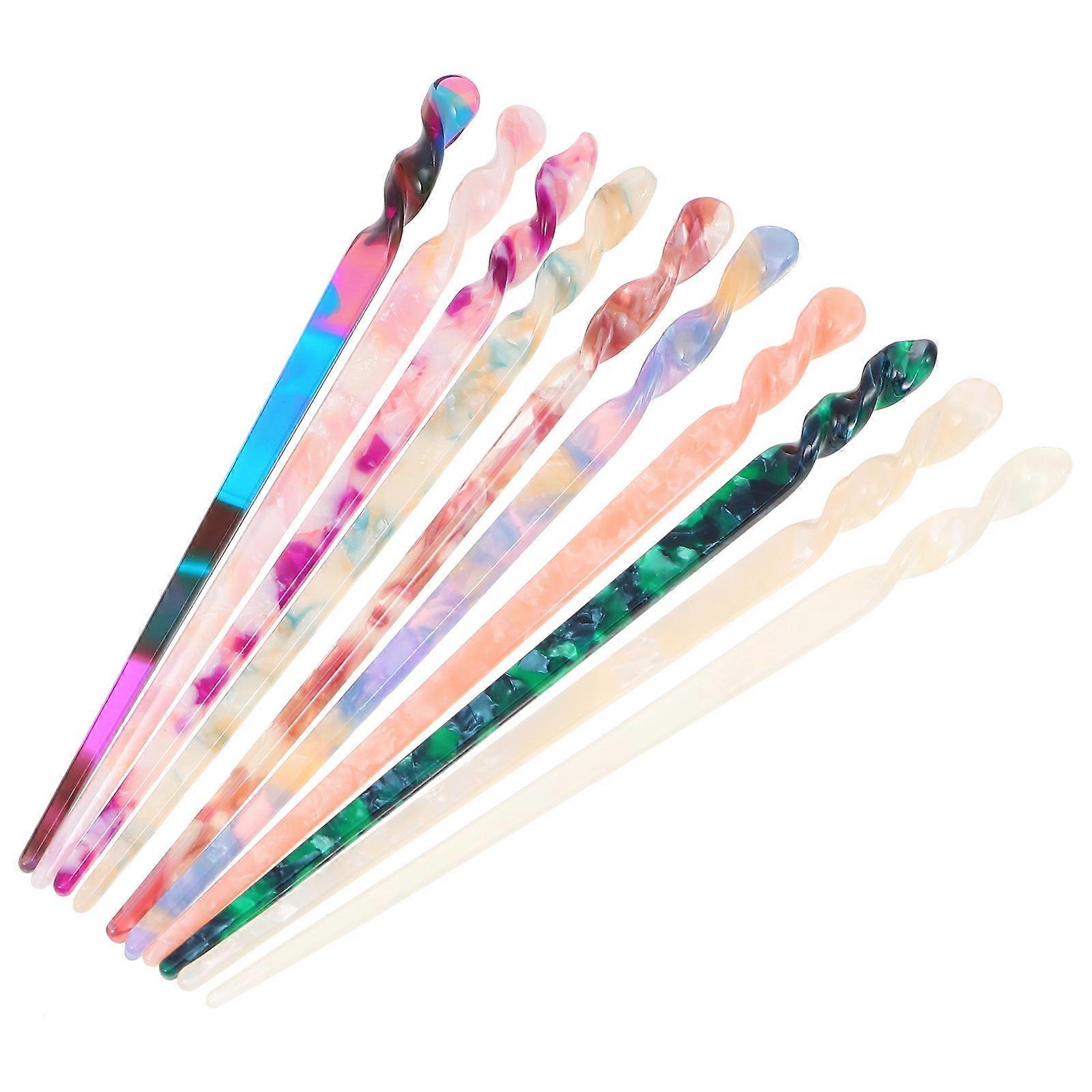 Durable Hair Stick for Hair Accessory 80Pcs Mixed Pattern