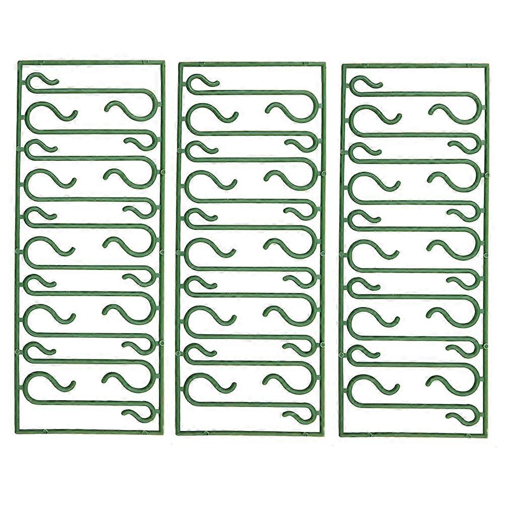Christmas Ornament Hook Plastic Hook for Hanging 1000Pcs Green