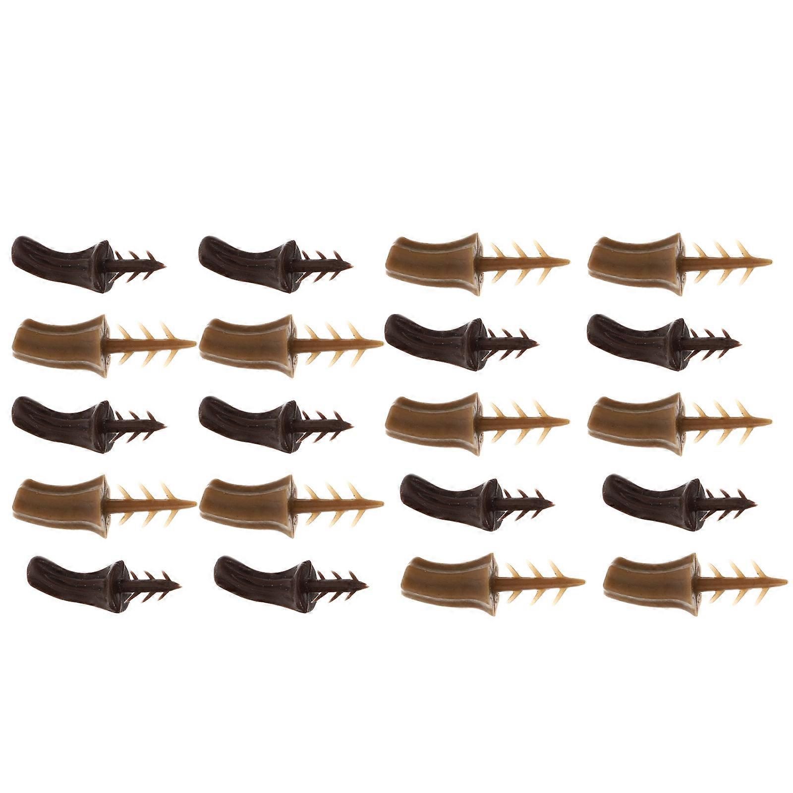 Assorted Color Halloween Pumpkins Stem for Decoration 100Pcs