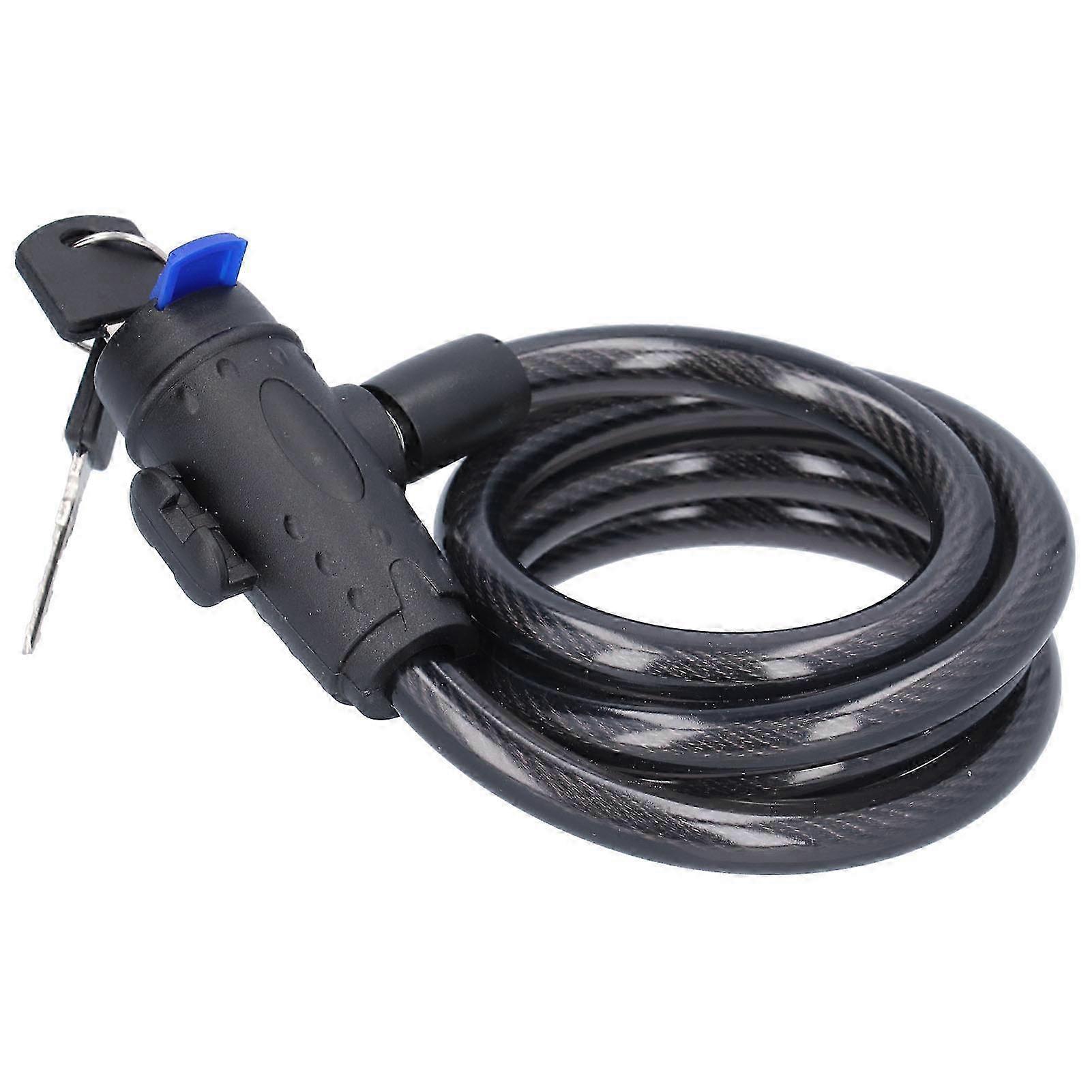 Bicycle Motorcycle Electrocar Lock Antitheft Steel Wire Lock with Mounting Bracket