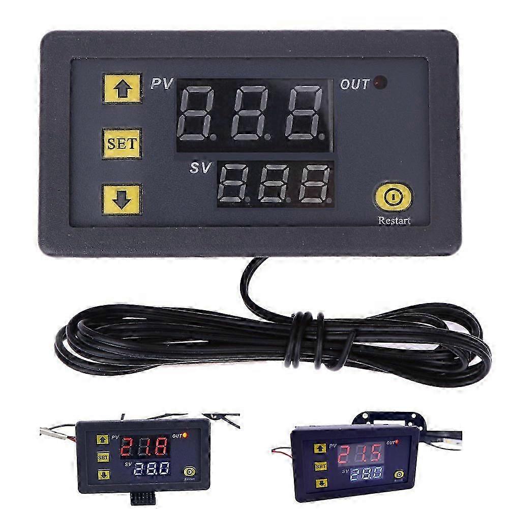 DC 12V 20A LCD Digital Termostat regulator de temperatură metru W3230