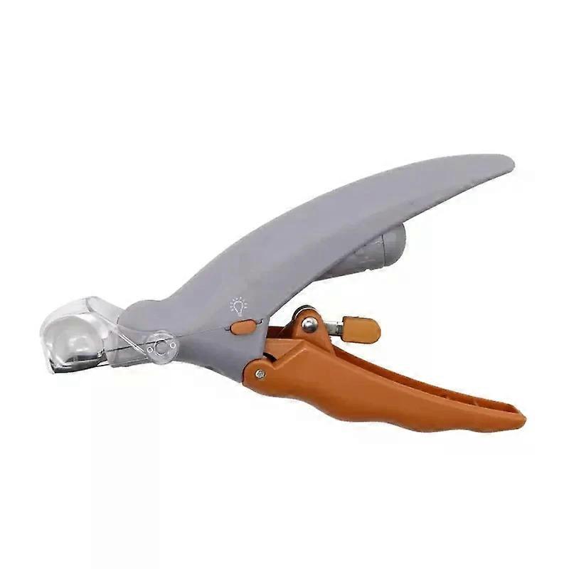 Pet Nail Clipper Scissors With LED Light Cat Dog Nail Clippers Tool Scissors Toeclaw Cutter Scissors Pet Supplier Cleaning tools