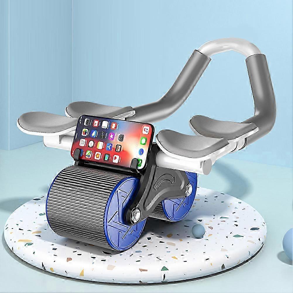Automatic Rebound Elbow Support Abdominal Wheel Muscles Bodybuilding Slimming Tool for Arm Waist Leg