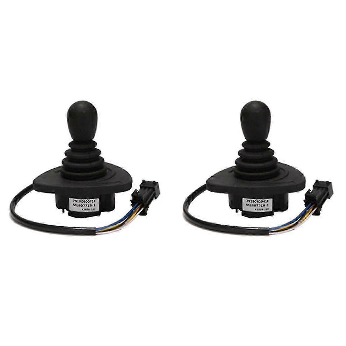 Electric Forklift Controller Central Joystick Control Lever for Linde Forklift 7919040041,2 PCS
