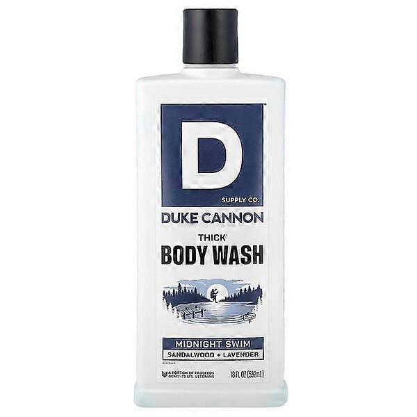 Duke Cannon Supply Co., ThickÃÂÃÂÃÂÃÂÃÂÃÂÃÂÃÂ® Body Wash, Midnight Swim, 18 fl oz (532 ml)