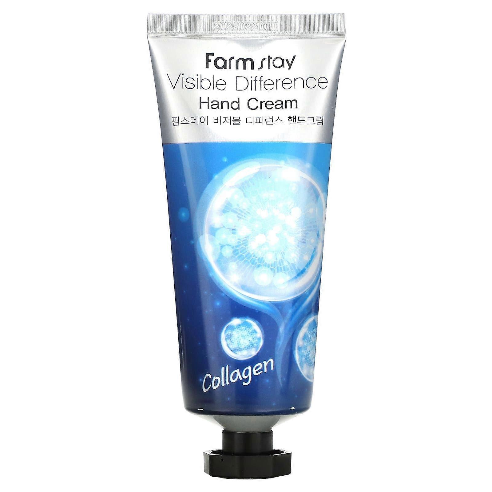 Visible Difference Hand Cream, Collagen, 3.52 oz (100 g)