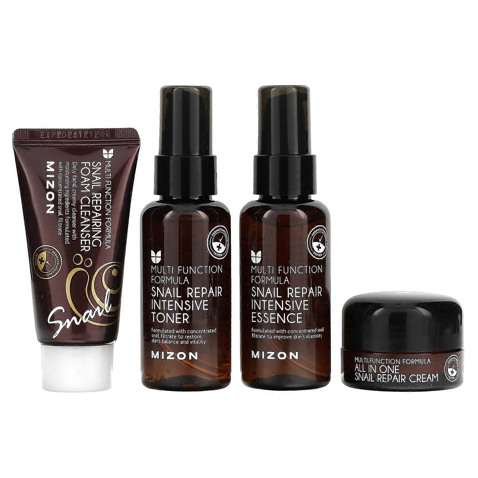 Snail Miniature Set, 4 Piece Set