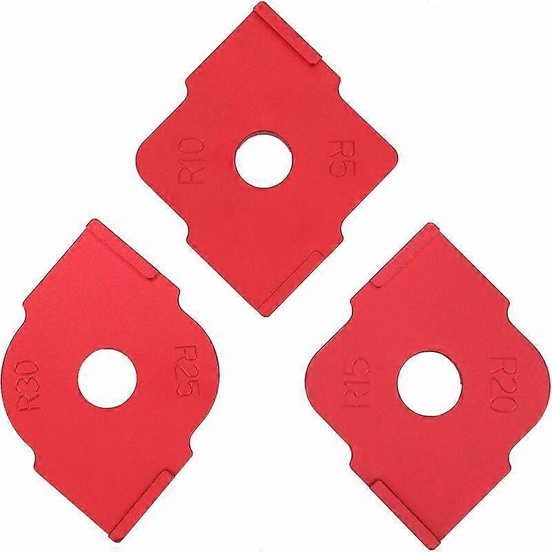 3pcs Router Templates Quick-Jig Router Bit Templates Aluminum Alloy