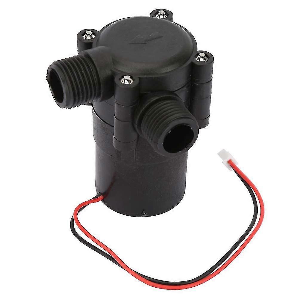 Miniature DC Hydroelectric Power Generator Micro Hydro Piped Water Pipeline Turbine for Renewable Energy