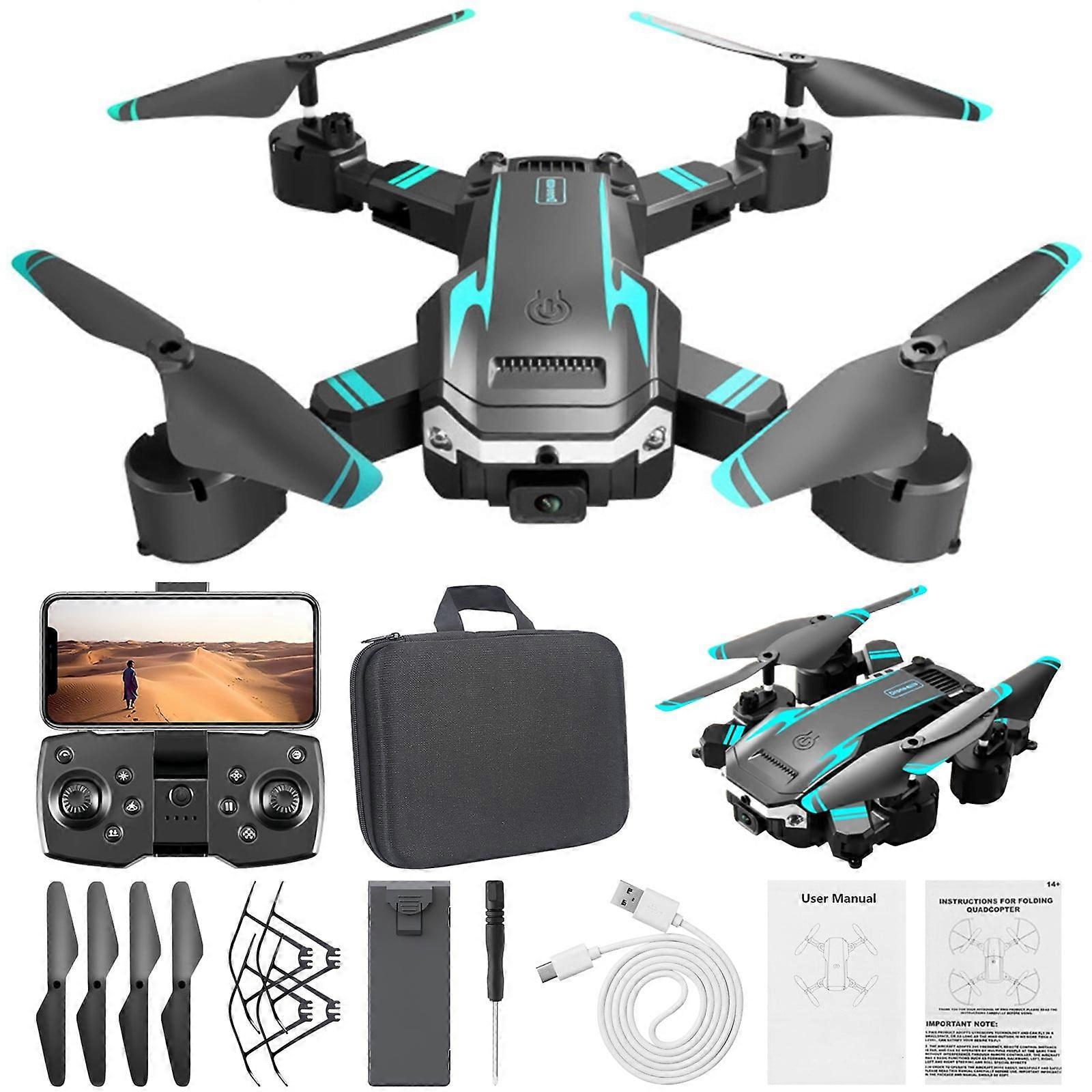 WiFi FPV Drone with 1080P HD Camera, Altitude Hold, Headless Mode, Circle Fly, Foldable RC Quadcopter for Adults