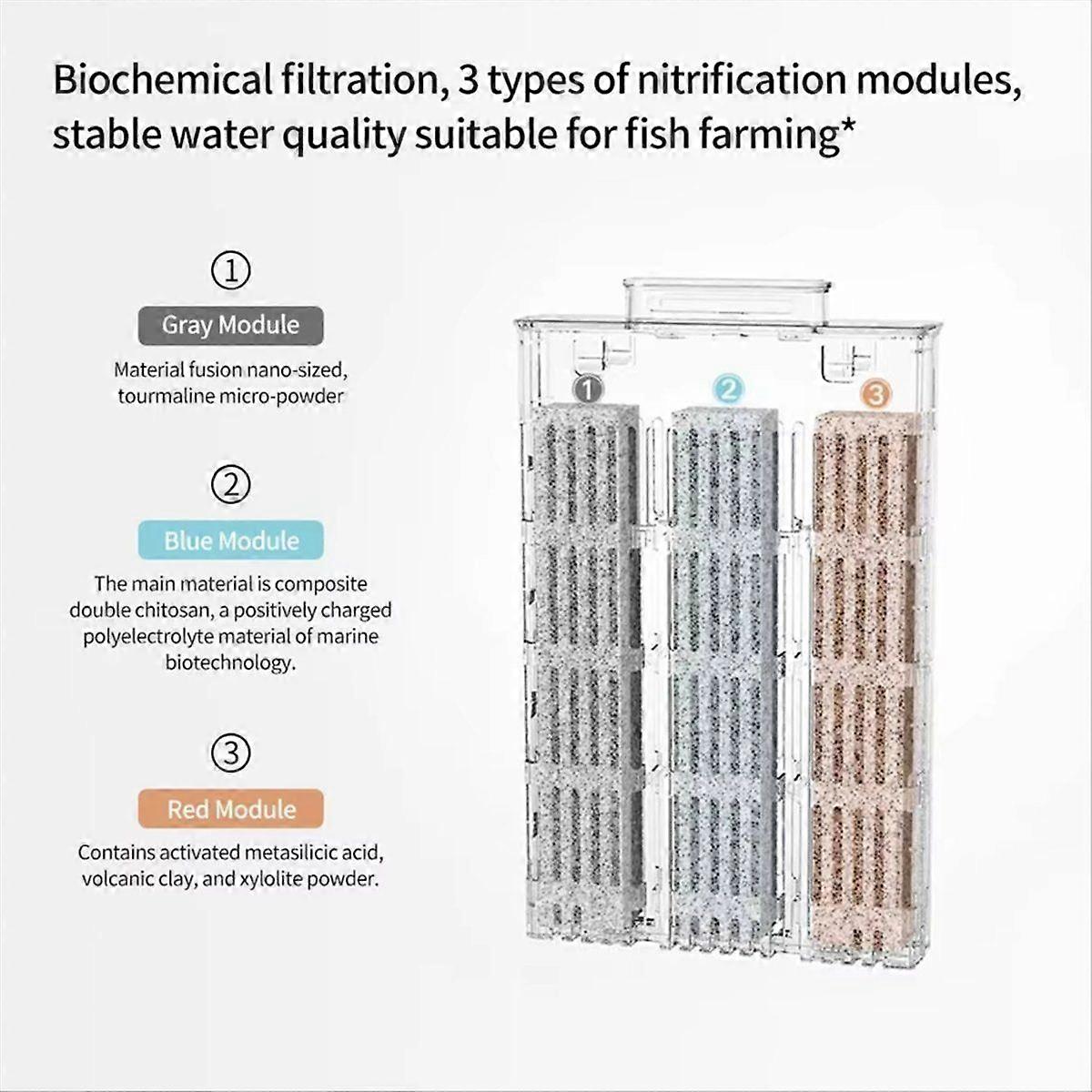 For Fish Tank Filter Aquarium Physical Biochemical Filtration Filter Replacement