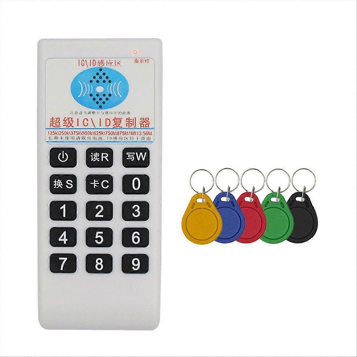 RFID NFC IC Card Reader & Writer+5XUID Keychain Duplicator Smart Card