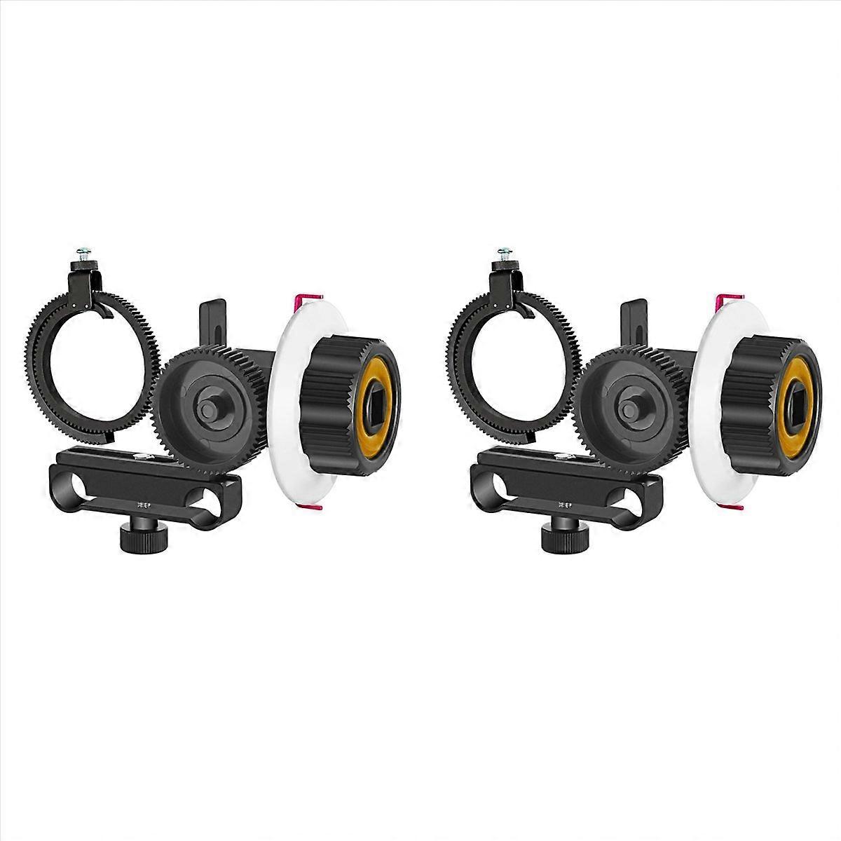 VD-F0 Camera Follow Focus 15MM with Gear Ring Belt for & DSLR