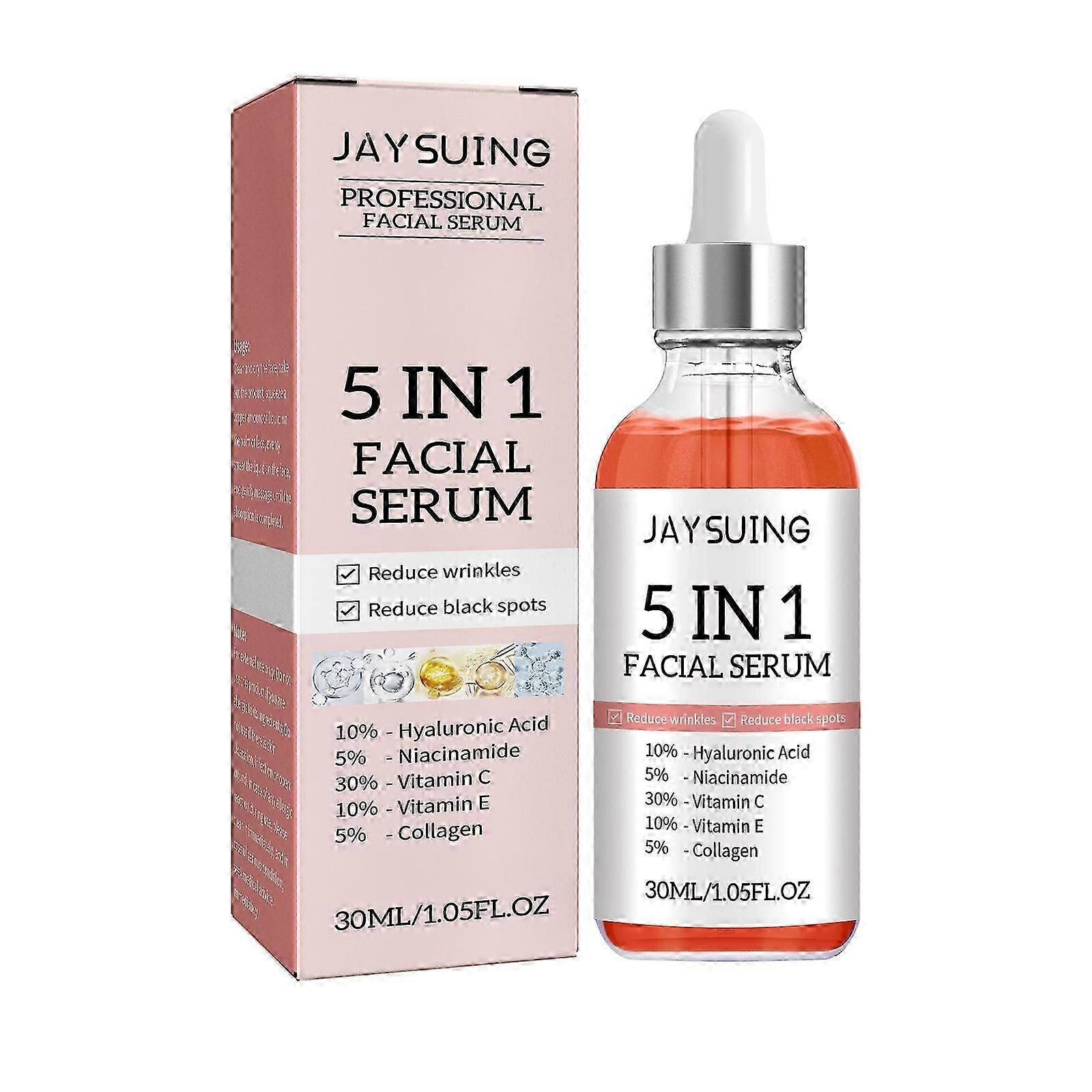 Siero viso Jaysuing 5 in 1, antirughe, rassodante