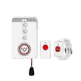 Emergency Alarm System 4G 433MHZ SOS Two-Way Intercom Call One-Button Rescue Host for Elderly Emerge