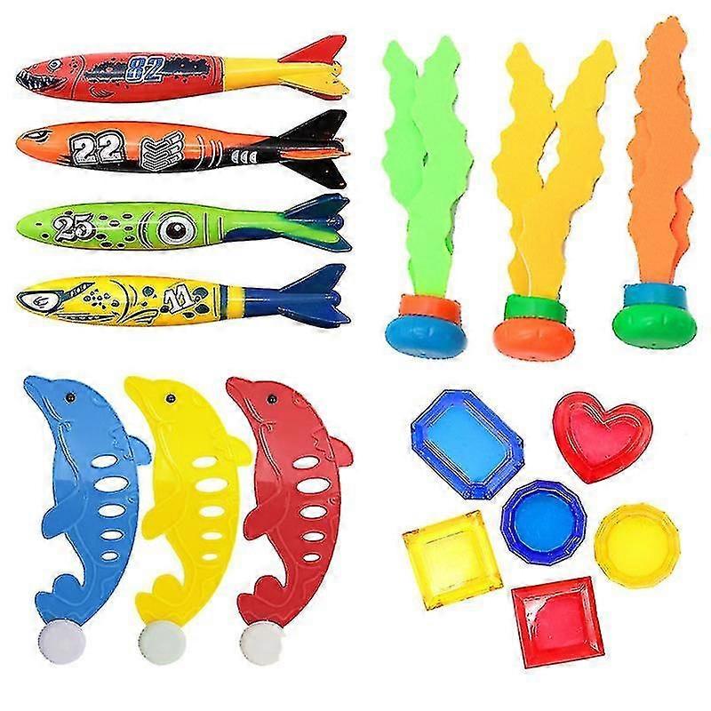 Καταδύσεις Παιχνίδια16 Πακέτο, Καταδυτικά Παιχνίδια για τα παιδιά, Πισίνα Καλοκαιρινή Πισίνα Κολύμπι