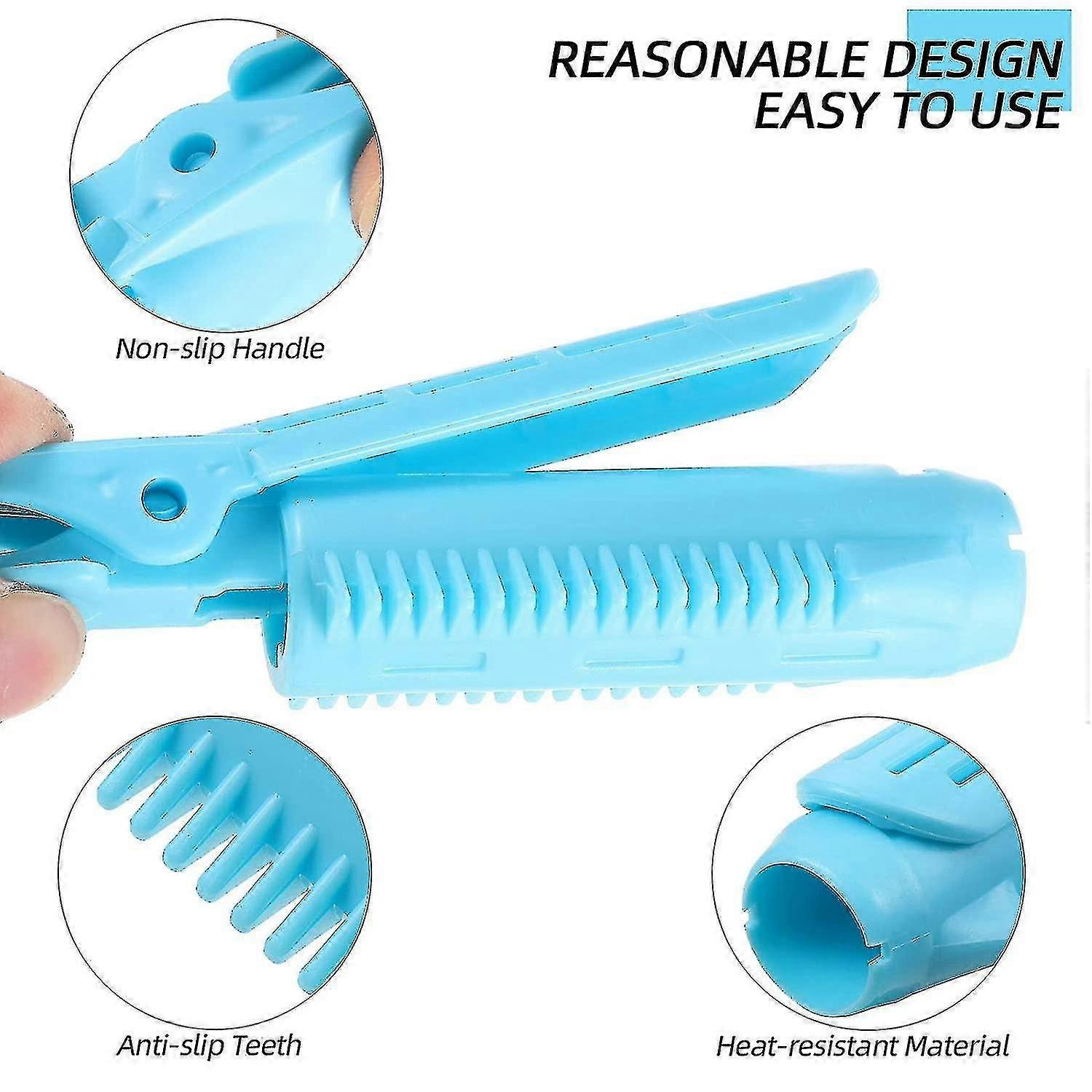 9kpl hiusten juurikiinnikkeet, volumizing self grip volume hiusten kiharrus