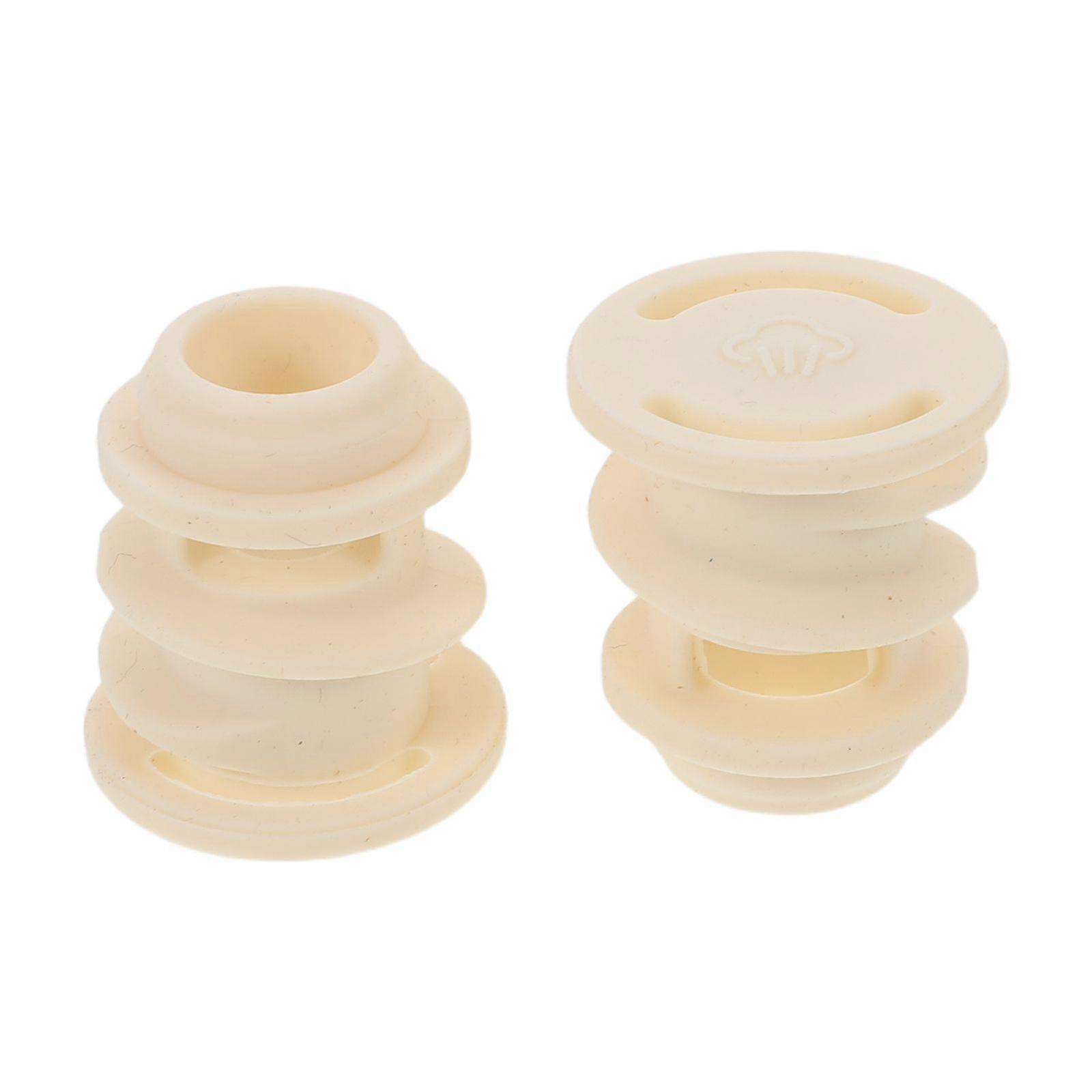 2pcs Replacement Gaskets Replacement Plastic Seal Ring Sealing Caps Float Valve Float Valve Sealer Compatible For Joyoung D132/D135 Soy Milk Machine P